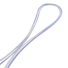 CE ISO certified medical wound 100% silicone round perforated drainage tube