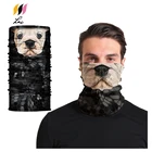 Custom Design Unisex Camping Dog Face Mask Bandana For Sale