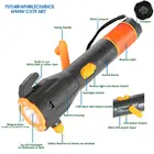 Logo Customization Emergency Hammer Dynamo Rechargeable Self Rescue Car Emergency Safety Hammer