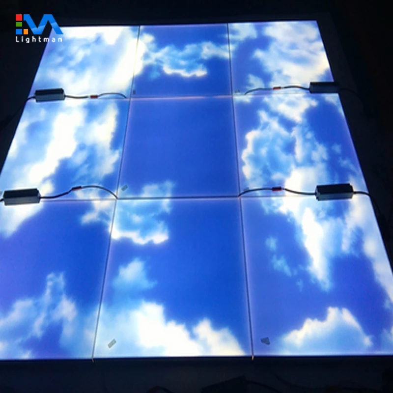 Faux Led Skylight Decorative Frame Or Frameless Led Light Panels