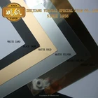 Rolling Gold Silver Foil Metallic Wrapping Paper Cardboard For Cake Base Boards And Packing