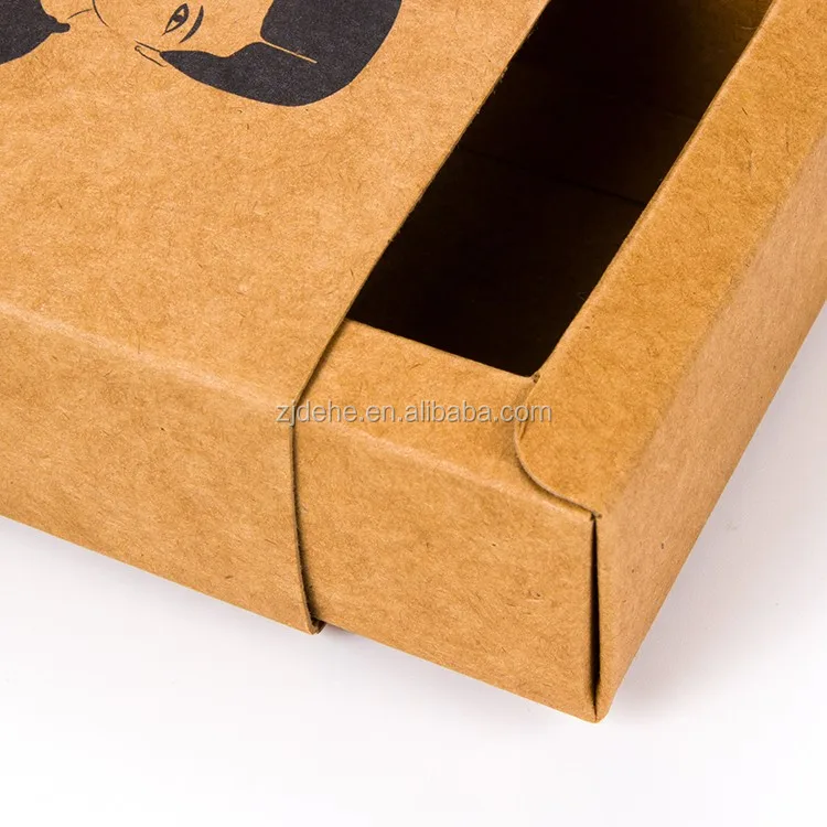 kraft paper handmade soap packaging box slide drawer box - buy