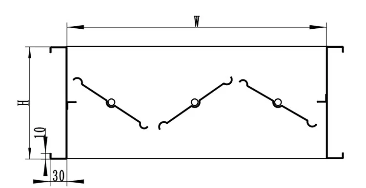 VCD-G-air-damper-drawing