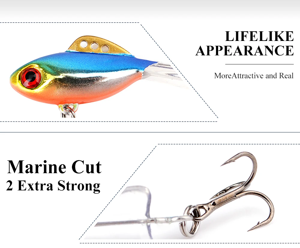 Description Picture 4 of itemNGB 4-17g Metal Balancer Winter Fishing Lure 38mm-65mm 3D Eye Hard Bait Lure Ice Fishing Jigging For Bass Pike