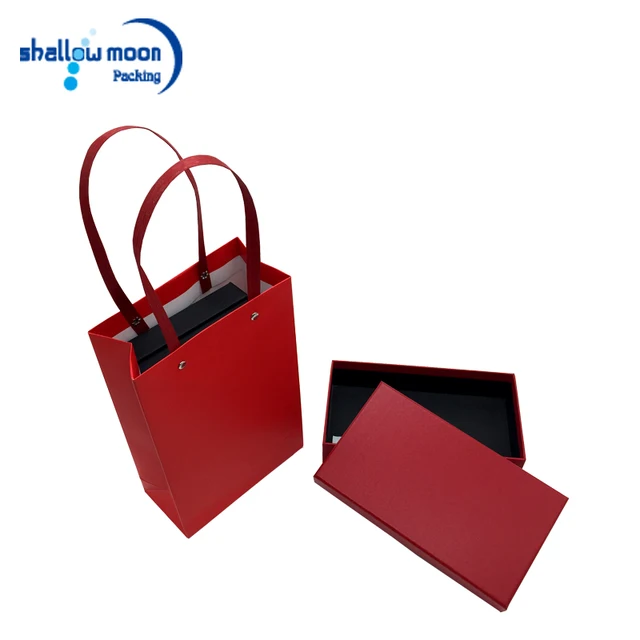 kraft paper shopping packaging carrier gift paper bag for