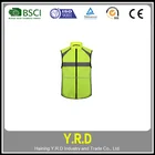 Waterproof Safety running Vest with Reflective Tape