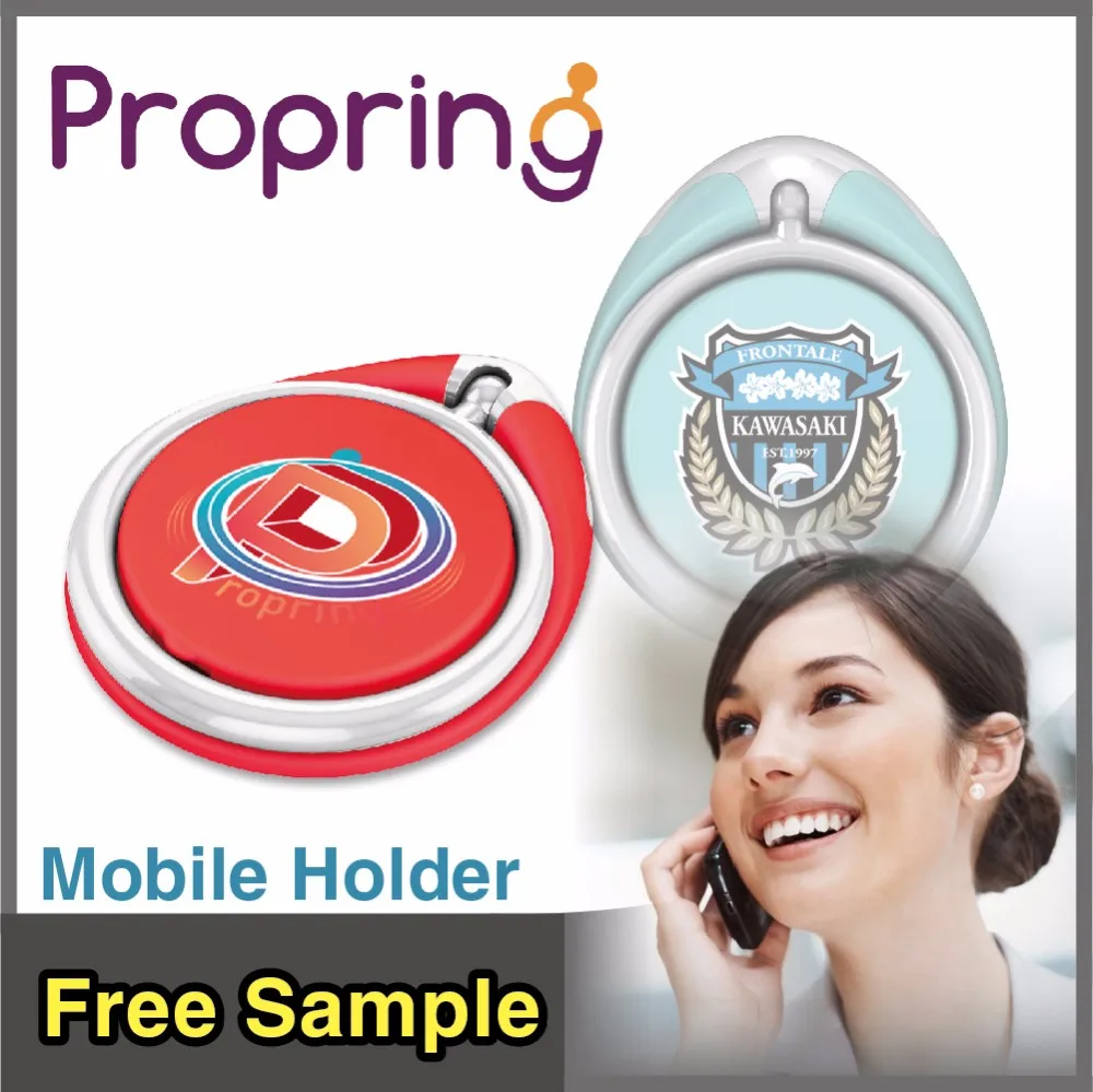Factory Outlet Top Quality 360 Degree Rotating Custom Phone Ring Stand for All Mobile Device