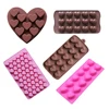 Love Heart Shaped Silicone Gummy Mould DIY Silicone Cake Decoration Tool Chocolate Mold