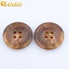 Biodegradation fastener resin button supplies custom corn plastic oversized button for overcoat