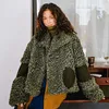 China manufacturer ladies fashion winter warm thicken Teddy coat best selling online shop women turn-down collar Fuzzy coat