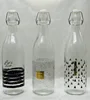 Easy Cap Glass Bottle with decalclip,Stopper, Swing Top Bottles for Oil, Vinegar, Beverages, Beer, Water, Kombucha, Kefir, Soda