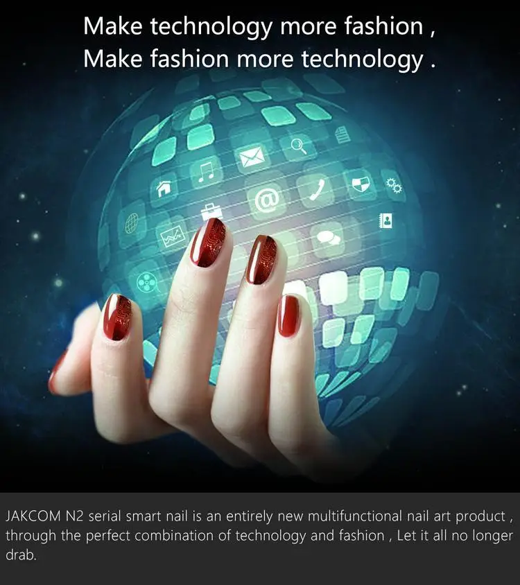 JAKCOM N2 SmartNail New Product of Other Art Hot sale as dongguan daichen nb iot tracking wrap tie dress - ANKUX.COM