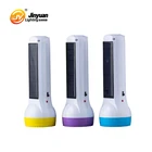 Emergency lighting torchlight flashlight LED solar power with side light