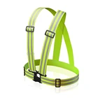Hot Sale Hi Vis Fabric Custom Running Bike Cycling Reflective Belt Fabric Vest,Reflective Safety Belt from China