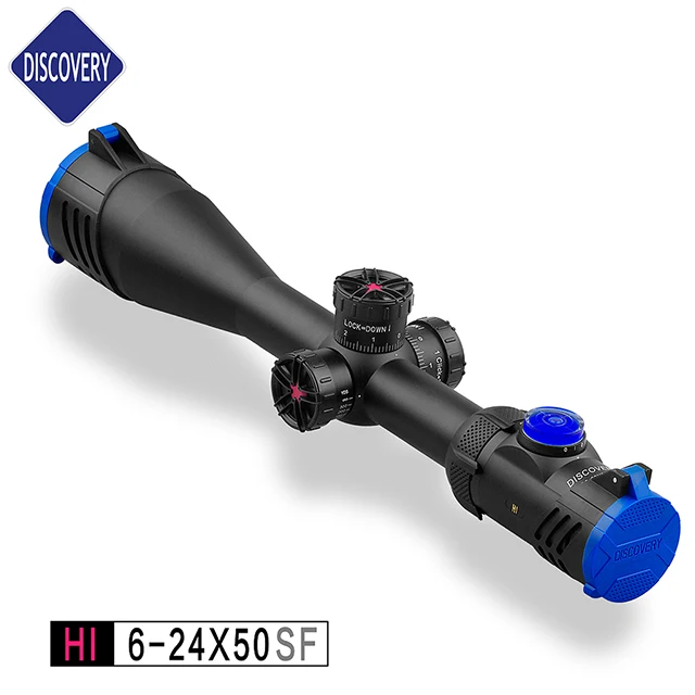 

Discovery Optics HI 6-24x50 Hunting Riflescope MP Tactical Shooting Rifle shooting target Scope with Mount