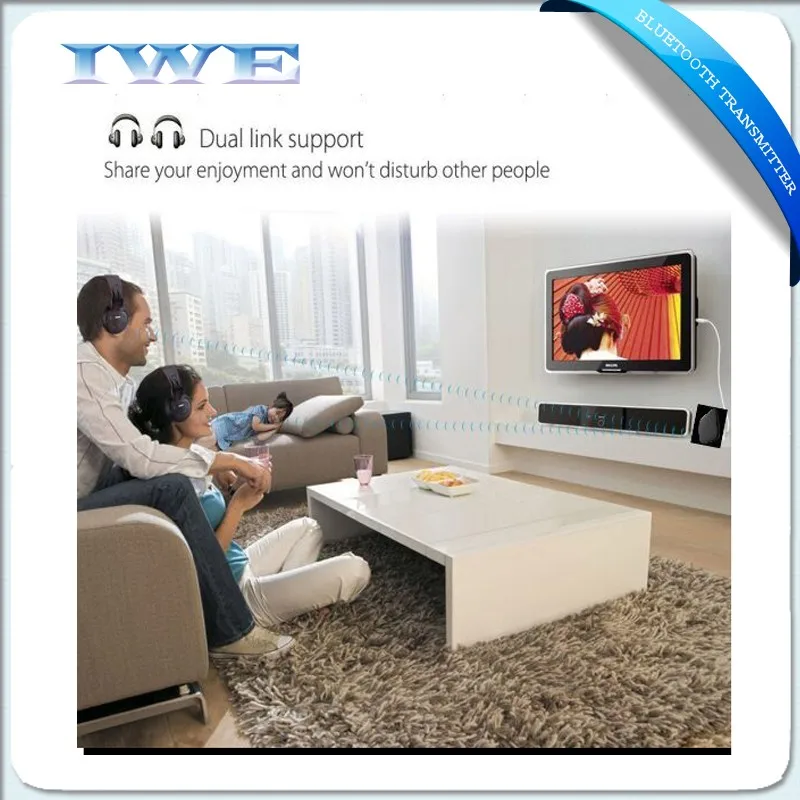 New products 2016 innovative product bluetooth transmitter receiver allow you to wear wireless headphone to watch TV, Black;white
New products 2016 innovative product bluetooth transmitter receiver allow you to wear wireless headphone to watch TV, Black;white