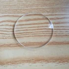 Large optical glass material 52mm biconvex lens for optical instruments