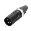 5 pin conectores mini xlr to 3.5mm adapter 4 pin xlr female male connector power adaptersocket