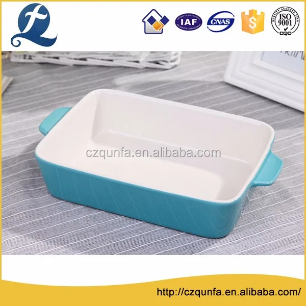 Multi function different sizes three layers ceramic baking set