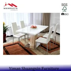 Dining Dinning Table Modern Furniture Dining Set 4 Chairs And Metal Dinning Table