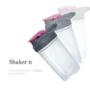 Wholesale gym eco shakers protein water sports bottle drink shakers