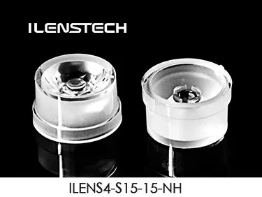 Ilenstech Led fresnel spotlight narrow pmma led lens / oem led optical lens manufacture