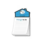 Blue Simple Soft PVC notebook Fridge Magnet Notepad
