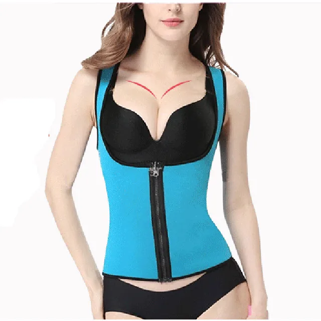 Ad Wholesale Sexy Corset Shaper Sport Vest Waist Training Corset Neoprene Woman Slimming Corset