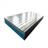 assembly cast iron table surface plate working table with t-slots