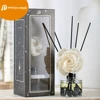 Home Indoor Fragrance Rose Scented Oil Sola Flower Aroma Reed Diffuser Set for Birthday and Holidays