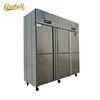 6 Door refrigerador para comercio neveras comerciales freezer refrigerator 3 doors hotel kitchen,commercial refrigerator