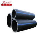 Best Price Drain Waste Water Bend Fitting Black Flexible PE Plastic HDPE Pipe