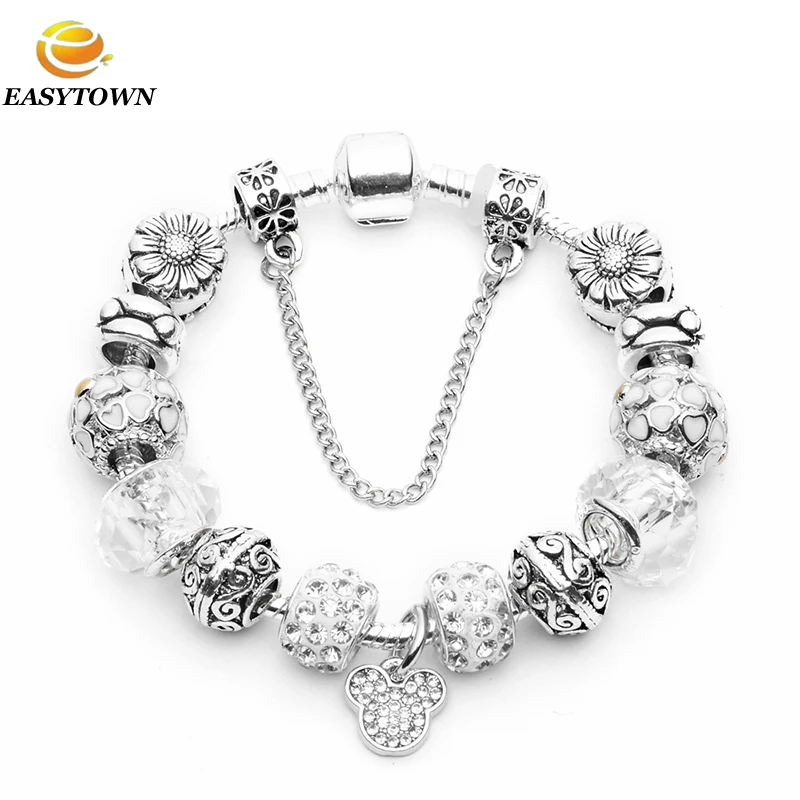 Zinc alloy fashion beads bracelets large hole european charm silver bracelet jewelry
Zinc alloy fashion beads bracelets large hole european charm silver bracelet jewelry
