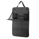 Durable Polyester Kids Car Back Seat Organizer With Foldable Table Tray