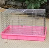 pink beautiful rabbit pet cage and house for sale