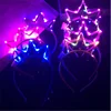 hot selling glowing girl crowns LED string light headband for party event