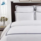 2018 most popular 3 line embroidery bedding set