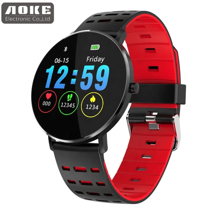 

L6 Smart Watch Men IP68 Waterproof Pedometer sport watch Heart rate Sleep monitor wristband 5 working days smartwatch bracelet, Red;green;grey