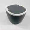 Plastic new design square mini small car garbage bin box