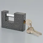Black Powder Coating Paint Iron key/Cross Key/Disc Key)