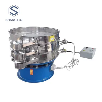 China superior quality 500 mesh ultrasonic vibrating screen for powder separating from Shangpin