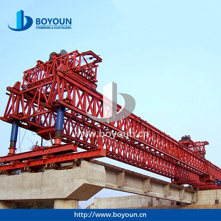 precast concrete bridge box girder launching gantry crane