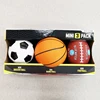 Sports Balls in Color Box Packing Mini Ball Set Soccer ball Basketball Football Toy Games Display Box