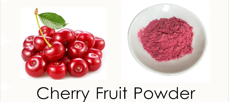 high quality cherry fruit powder food grade freeze dried cherrry