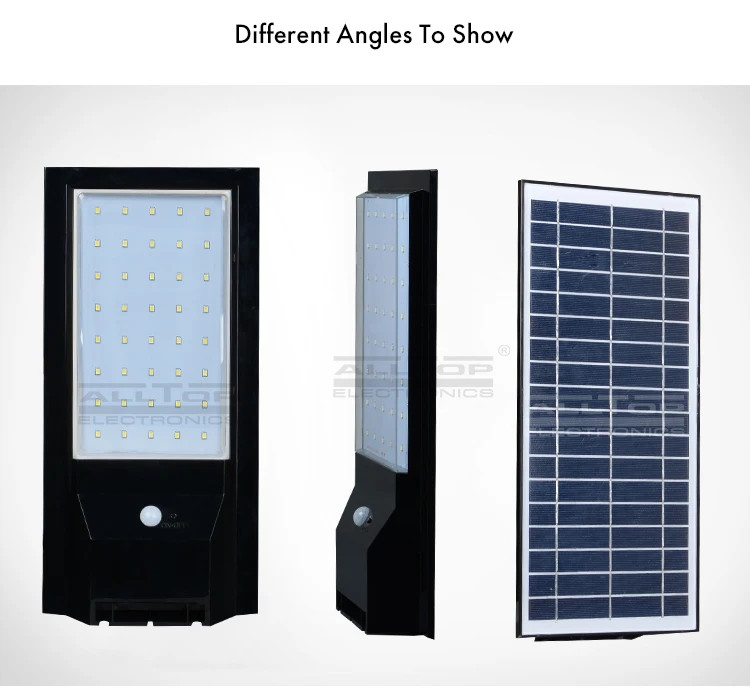New product outdoor ip65 solar led wall light 9 14 watt