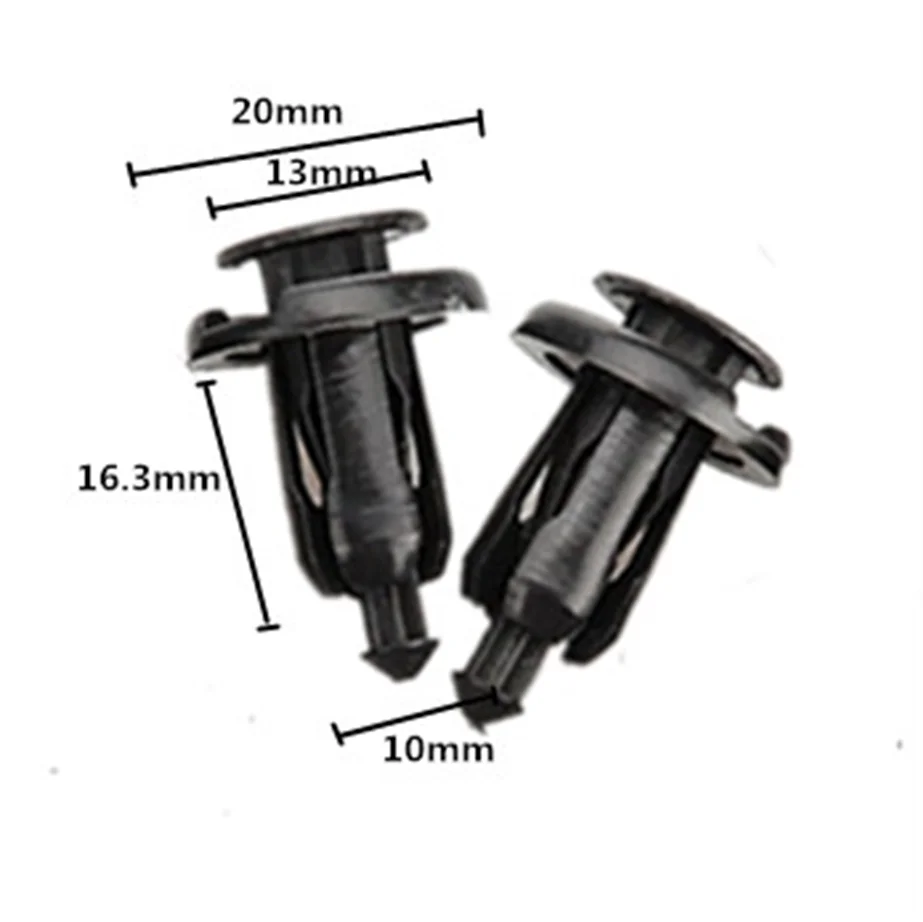 Bumper Hood Fender Splash Guard Retainer Clips Fasteners For Honda Buy Clips And Fasteners