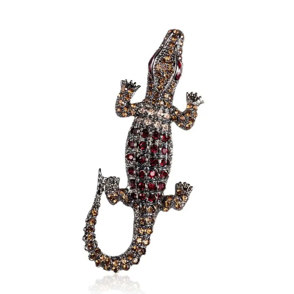 2020 Cute Cartoon Crystal Zinc Alloy Women Funny Fancy Animal Lizard Crocodile Jewelry Brooch Pin
2020 Cute Cartoon Crystal Zinc Alloy Women Funny Fancy Animal Lizard Crocodile Jewelry Brooch Pin