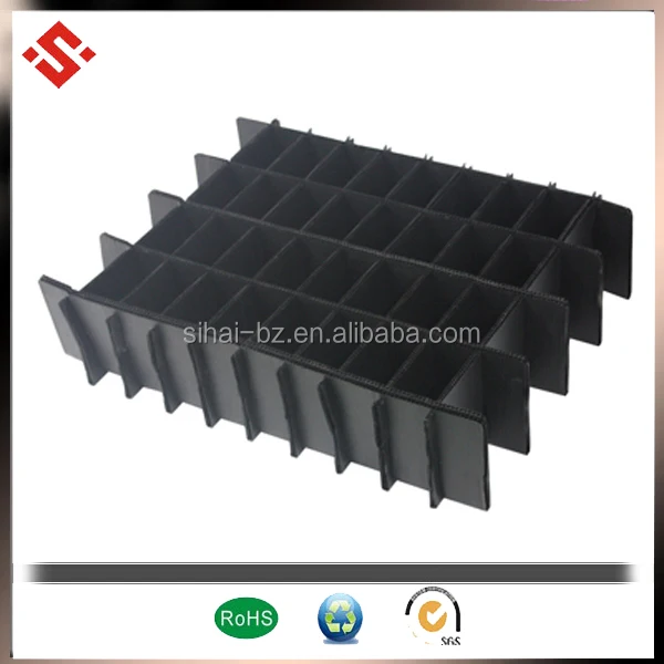 corrugated plastic hollow partition