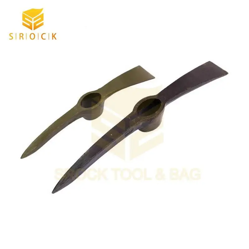 wood handle steel pick pickax