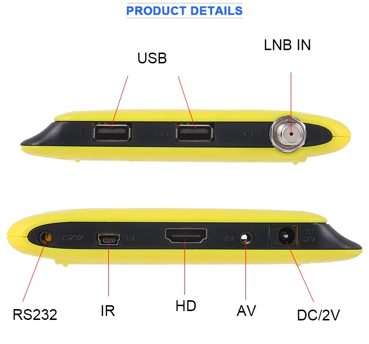 mini full hd dvb-s2 satellite receiver